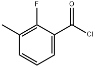2-Fluoro-3-methylbenzoyl chloride Structure