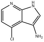 3-AMINO-4-CHLORO-7-AZAINDOLE Structure