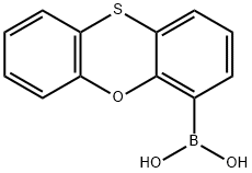 PHENOXATHIIN-4-BORONIC ACID Structure
