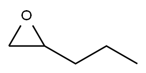 1,2-EPOXYPENTANE Structure