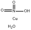 Cupric nitrate trihydrate Structure