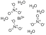 Bismuth nitrate pentahydrate Structure