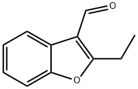 2-Ethylbenzofuran-3-carbaldehyde Structure