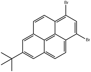 1,3-DibroMo-7-tert-butylpyrene Structure