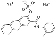 NAPHTHOL AS-GR PHOSPHATE DISODIUM Structure