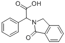 (1-OXO-1,3-DIHYDRO-2H-ISOINDOL-2-YL)(PHENYL)ACETIC ACID Structure