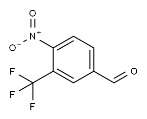 4-Nitro-3-(trifluoromethyl)benzaldehyde Structure