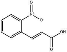 2-NITROCINNAMIC ACID Structure