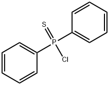 DIPHENYLPHOSPHINOTHIOYL CHLORIDE Structure