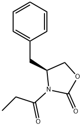 (4S)-(+)-4-Benzyl-3-propionyl-2-oxazolidinone Structure