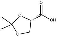 (S)-2,2-Dimethyl-1,3-dioxolane-4-carboxylic acid Structure