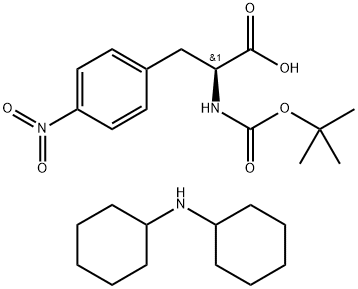 BOC-PHE(4-NO2)-OH DCHA Structure