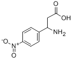 3-(4-Nitrophenyl)-beta-alanine Structure