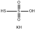 Potassium thiosulfate Structure