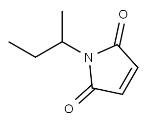 1-(1-Methylpropyl)-1H-pyrrole-2,5-dione Structure