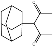 3-(1-ADAMANTYL)PENTANE-2,4-DIONE Structure