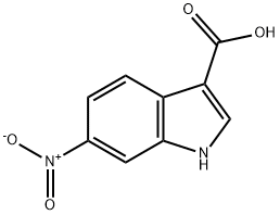 6-NITROINDOLE-3-CARBOXYLIC ACID Structure