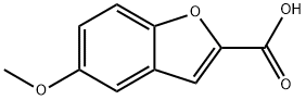 5-Methoxybenzofuran-2-carboxylic acid Structure