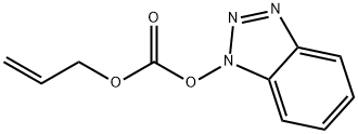 1-(ALLYLOXYCARBONYL-OXY)-1 H-BENZOTRIAZOLE Structure