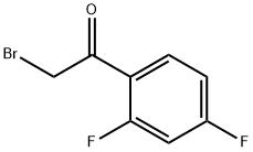 2-Bromo-2',4'-difluoroacetophenone Structure