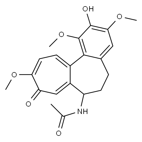2-Demethyl Colchicine Structure
