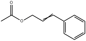Cinnamyl acetate Structure
