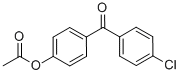 4-ACETOXY-4'-CHLOROBENZOPHENONE Structure