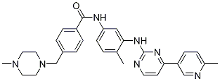 BenzaMide, N-[4-Methyl-3-[[4-(6-Methyl-3-pyridinyl)-2-pyriMidinyl]aMino]phenyl]-4-[(4-Methyl-1-piperazinyl)Methyl]- Structure