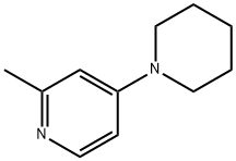 2-Methyl-4-(1-piperidinyl)-pyridine Structure