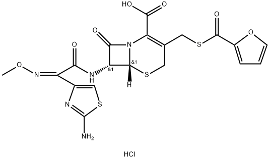 Ceftiofur hydrochloride Structure