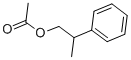 2-Phenylpropyl acetate Structure