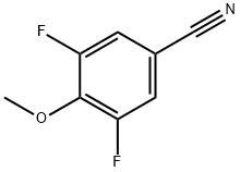 3,5-DIFLUORO-4-METHOXYBENZONITRILE Structure