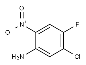 5-CHLORO-4-FLUORO-2-NITROANILINE Structure