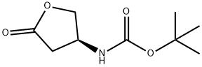 (S)-3-Boc-Amino-gamma-butyrolactone Structure