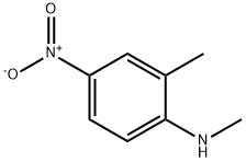 N-METHYL-4-NITRO-O-TOLUIDINE Structure