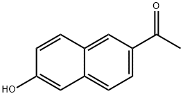 1-(6-hydroxy-2-naphthyl)ethan-1-one  Structure