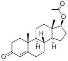 Testosterone acetate Structure