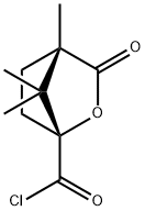 (+)-CAMPHANIC ACID CHLORIDE Structure