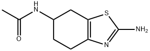 6-Acetamido-2-amino-4,5,6,7-tetrahydrobenzothiazole Structure