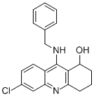 1-Acridinol, 1,2,3,4-tetrahydro-6-chloro-9-((phenylmethyl)amino)- Structure