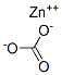 zinc(+2) cation carbonate Structure