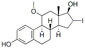 16-iodo-11-methoxyestradiol Structure