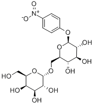 4-NITROPHENYL-BETA-D-MELIBIOSIDE Structure