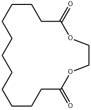Ethylene brassylate Structure