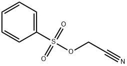 Cyanomethyl benzenesulfonate Structure