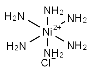 HEXAAMMINENICKEL(II) CHLORIDE Structure