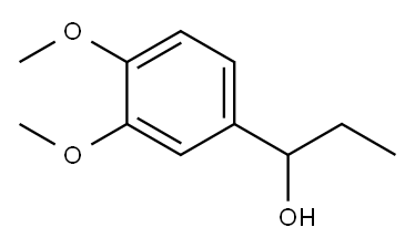 1-(3',4'-Dimethoxyphenyl)-1-propanol Structure