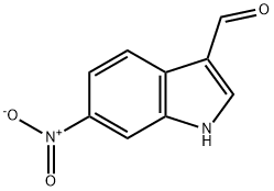 6-NITRO-1H-INDOLE-3-CARBALDEHYDE Structure