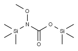 N-METHOXY-N,O-BIS(TRIMETHYLSILYL)CARBAMATE Structure