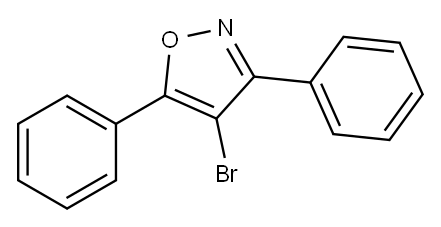 4-BROMO-3,5-DIPHENYLISOXAZOLE Structure